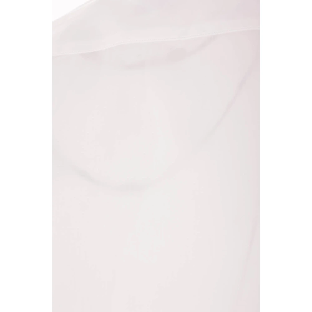 Dries Van Noten Witte Katoenen Popeline Overhemd White Heren