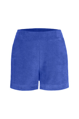 elastisk-talje-dame-shorts-bla