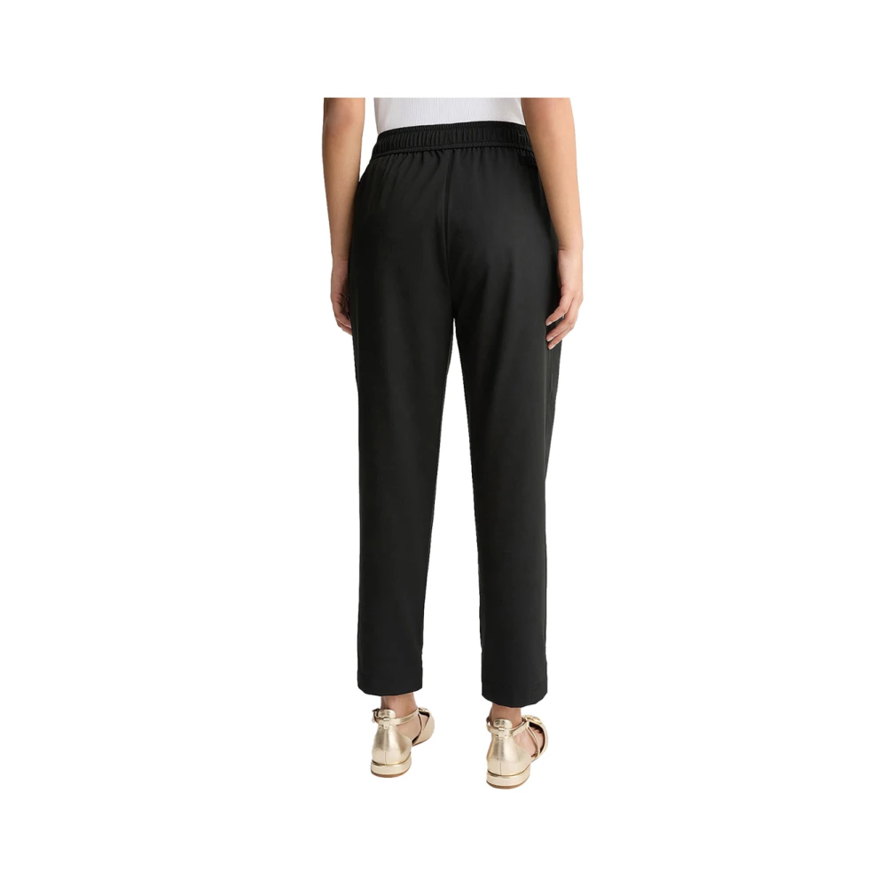 Liu Jo Zwarte elegante broek moderne stijl Black Dames