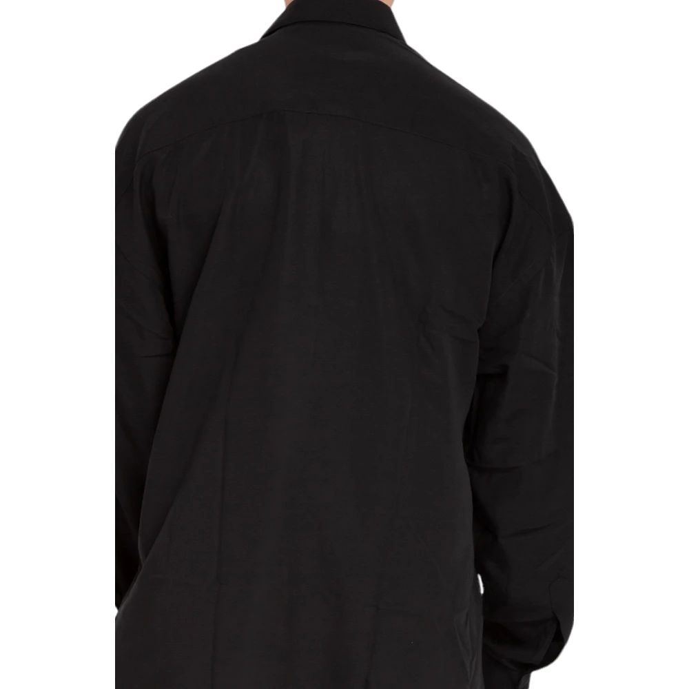 Costumein Oversized Shirt in Valentino Stijl Black Heren