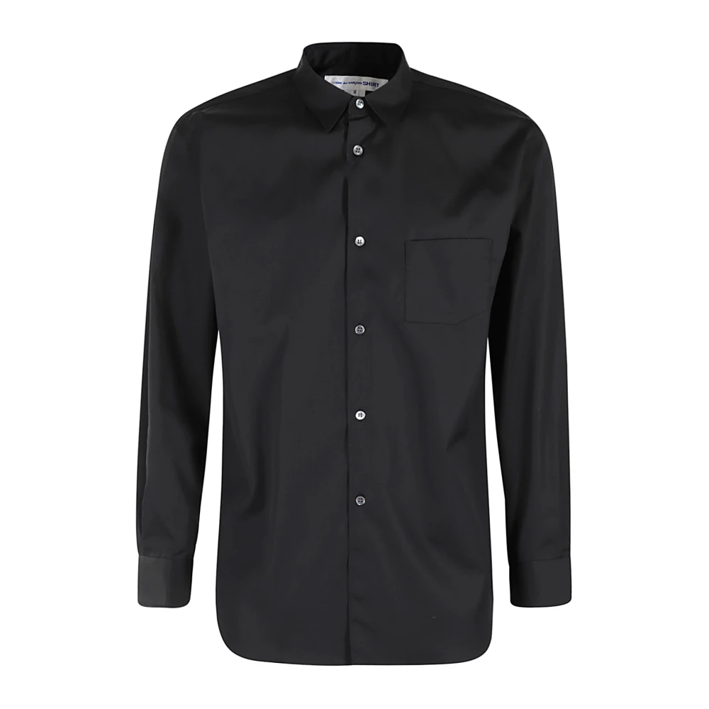 Comme Des Garçons Men's Black Casual Shirts, M, Woven Shirt
