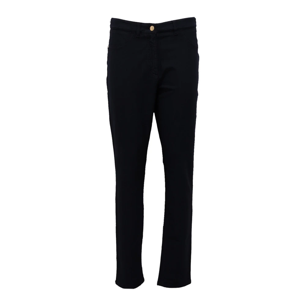 Marina Rinaldi Blue Denim Jeggings And Trousers - Female - Slim Fit Jeans - L - Jeans