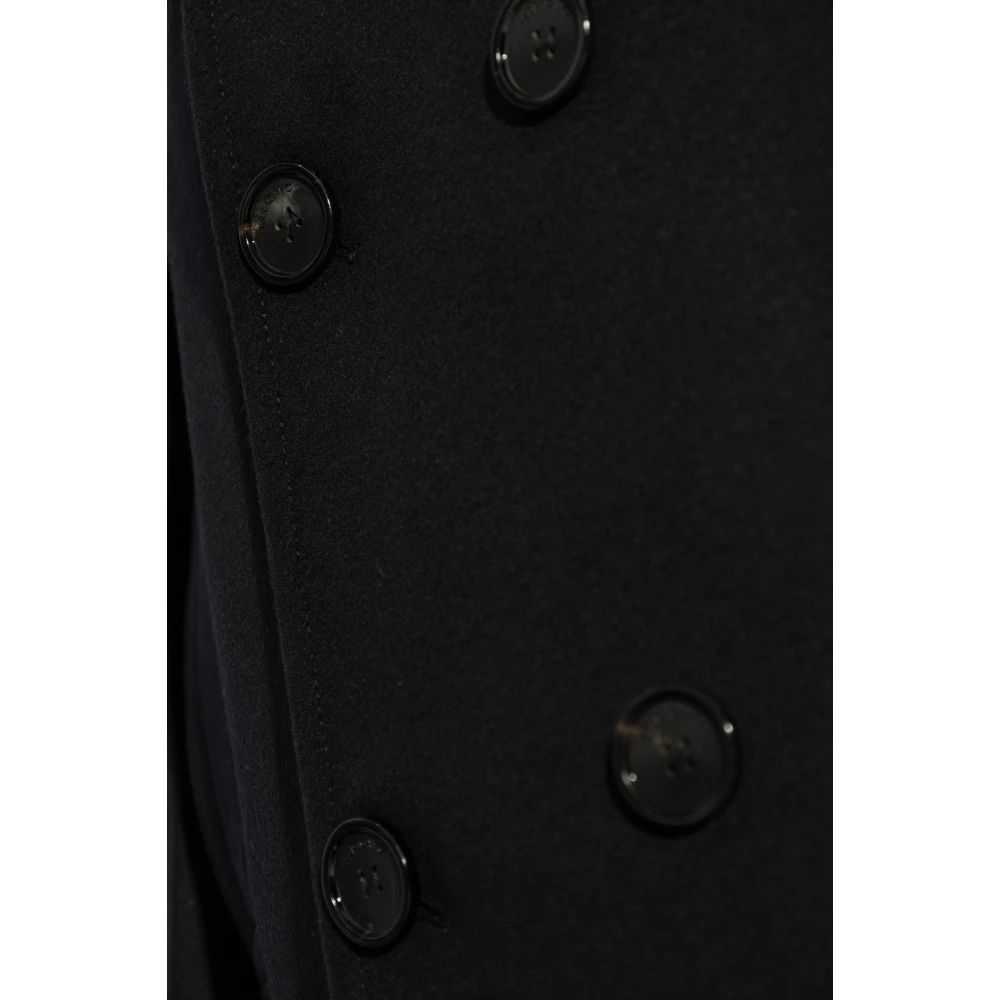 Salvatore Ferragamo Wollen jas Black Heren