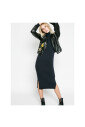 robe-pull-col-roule-en-maille-cotelee