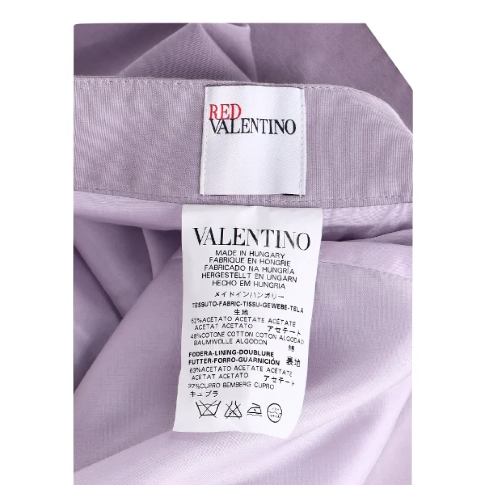 Valentino Vintage Pre-owned Acetate bottoms Purple Dames