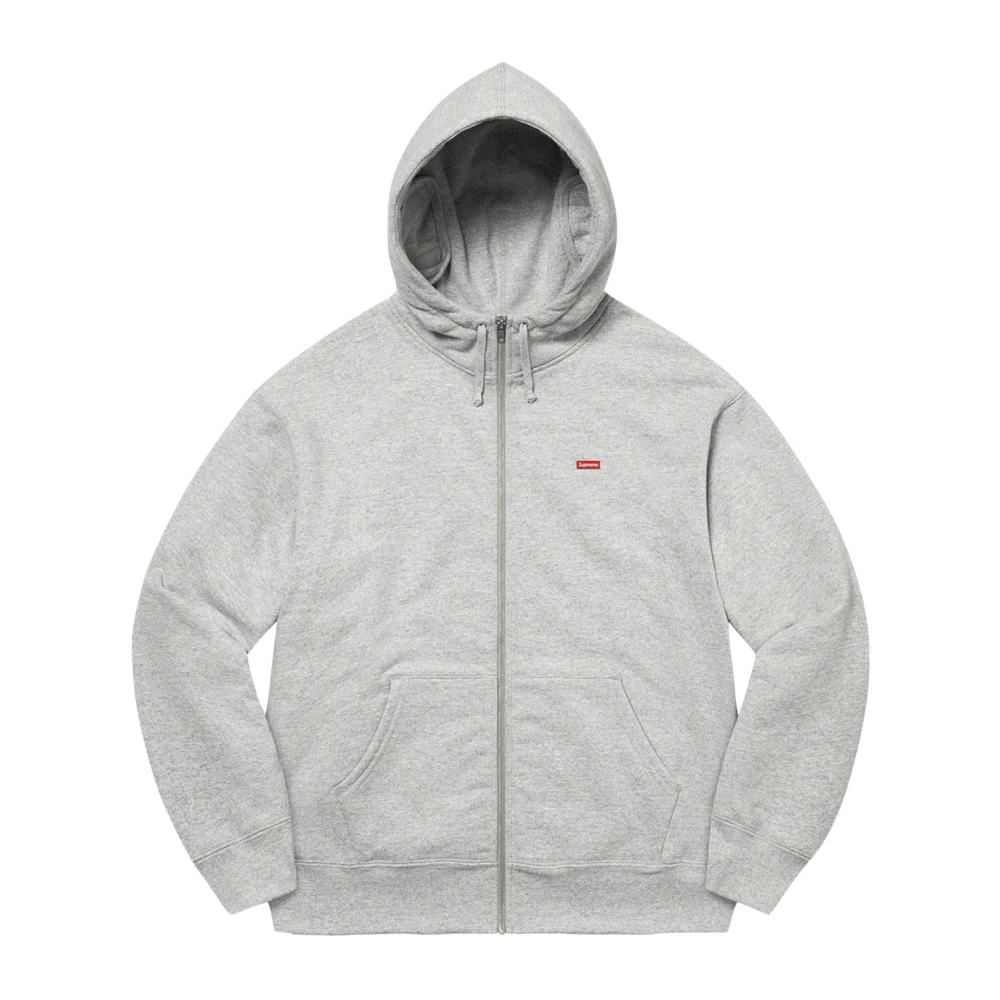 Supreme Beperkte oplage rits hoodie Heather Grey Gray Dames