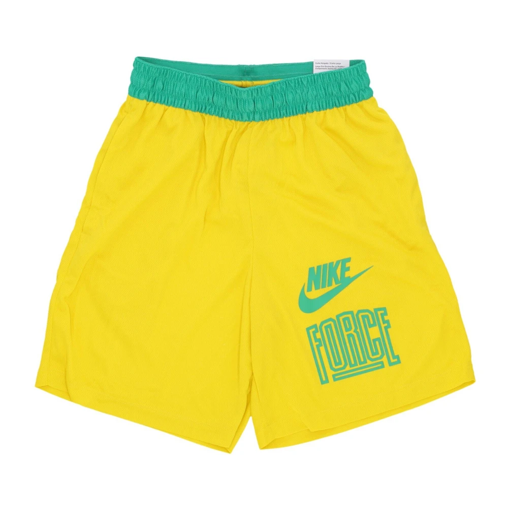 Nike Basketbalshorts Speed Geel Groen Yellow Heren