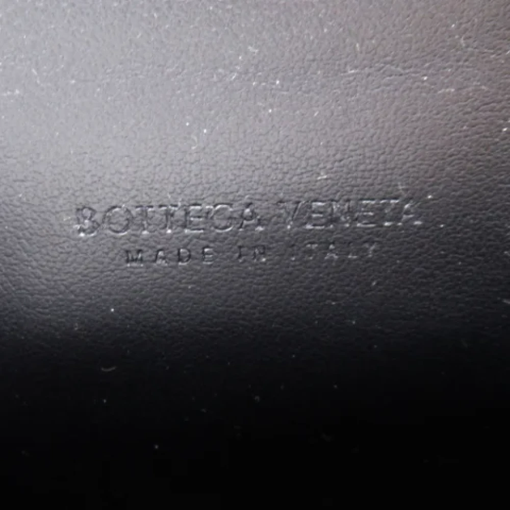 Bottega Veneta Vintage Pre-owned Leather wallets Black Dames