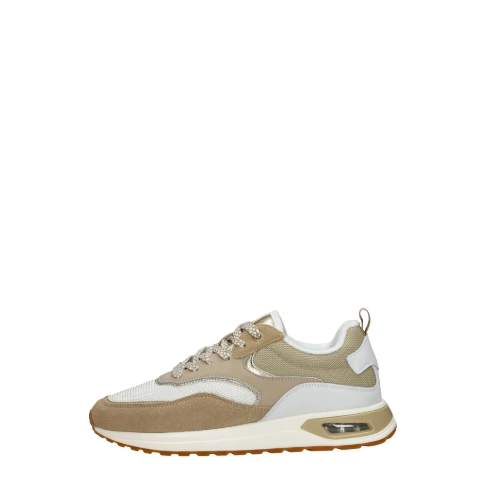 Palpa Jasmine Sneakers Laag Dames Schoenen Beige