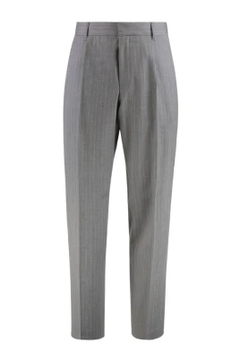 Pinstripe Tailored Trousers