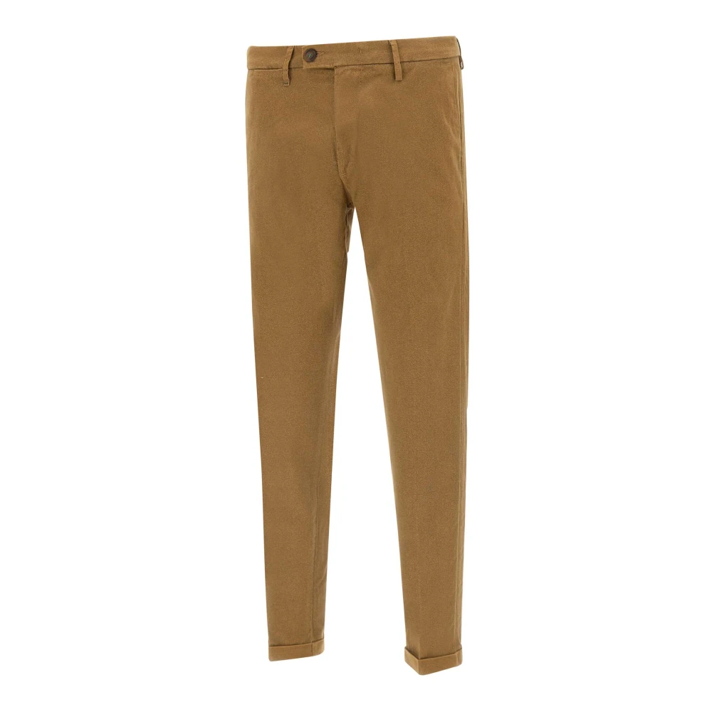 Re-Hash Bruine Casual Broek Brown Heren