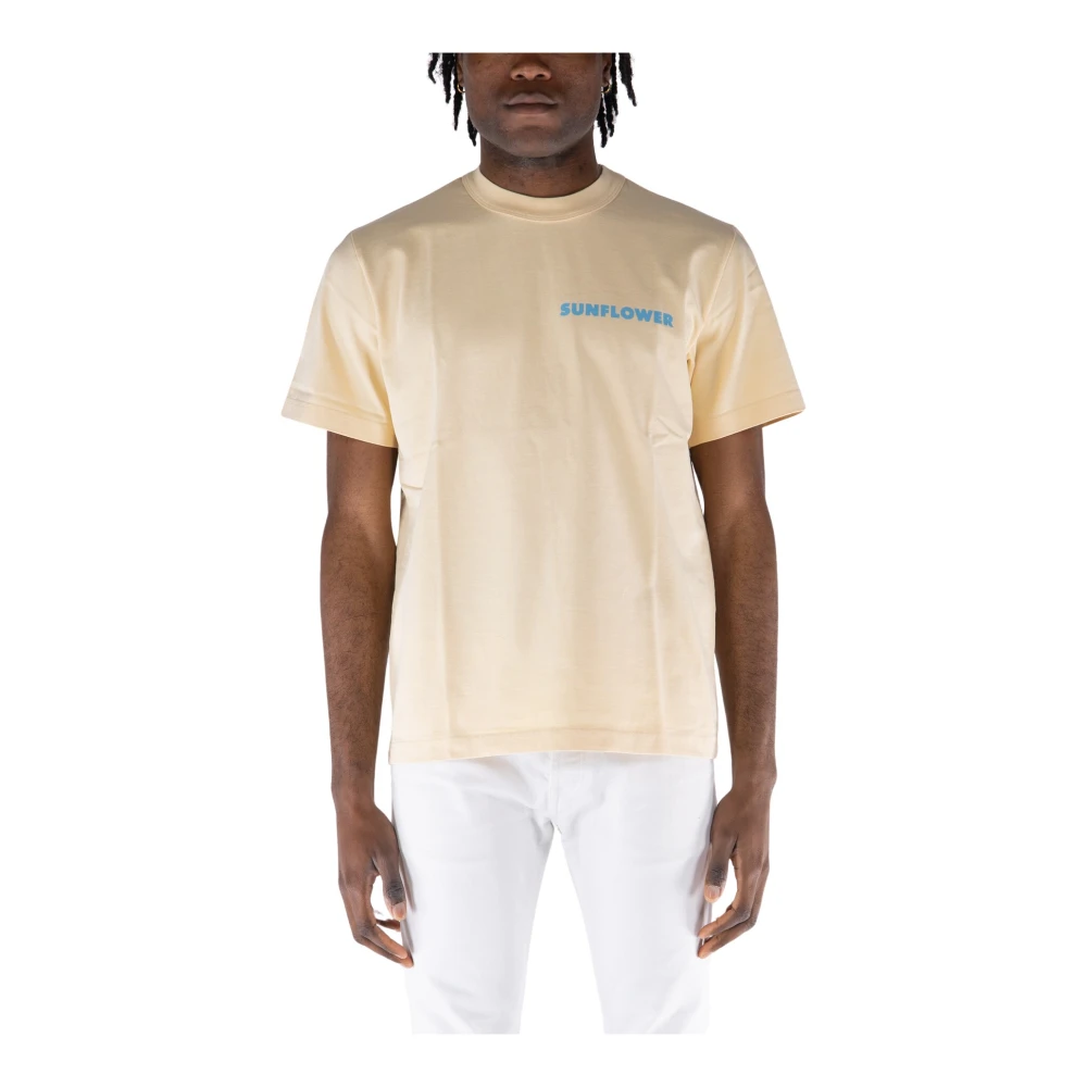 Sunflower Klassieke Logo Tee Beige Heren