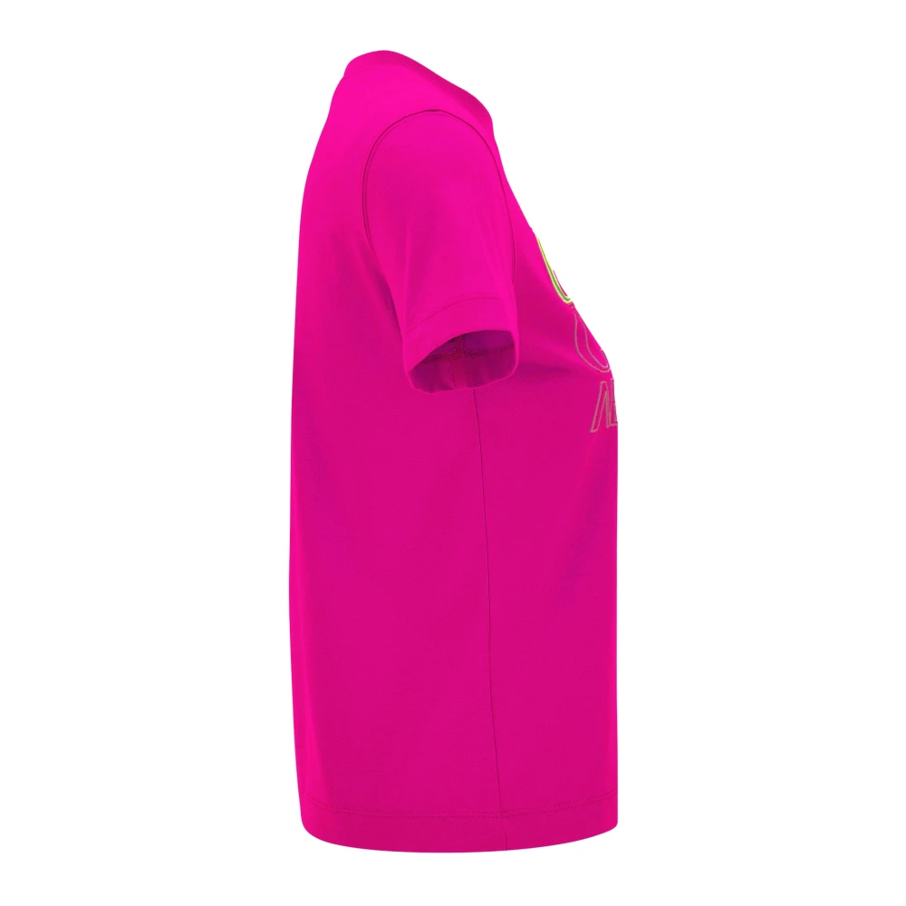 Versace Jeans Couture Stijlvolle T-shirts en Polos Pink Dames