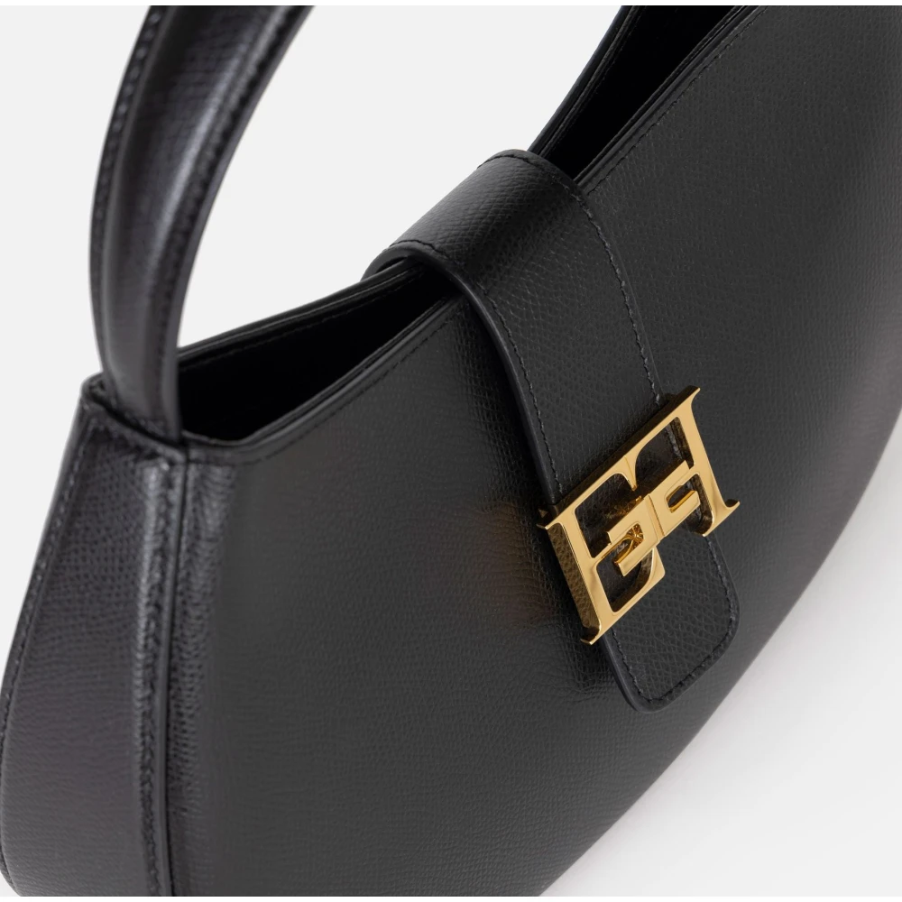 Elisabetta Franchi Mode Accessoires Tas Black Dames