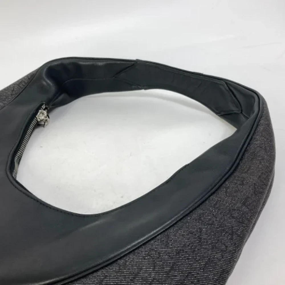 Bvlgari Vintage Pre-owned Canvas handbags Black Dames