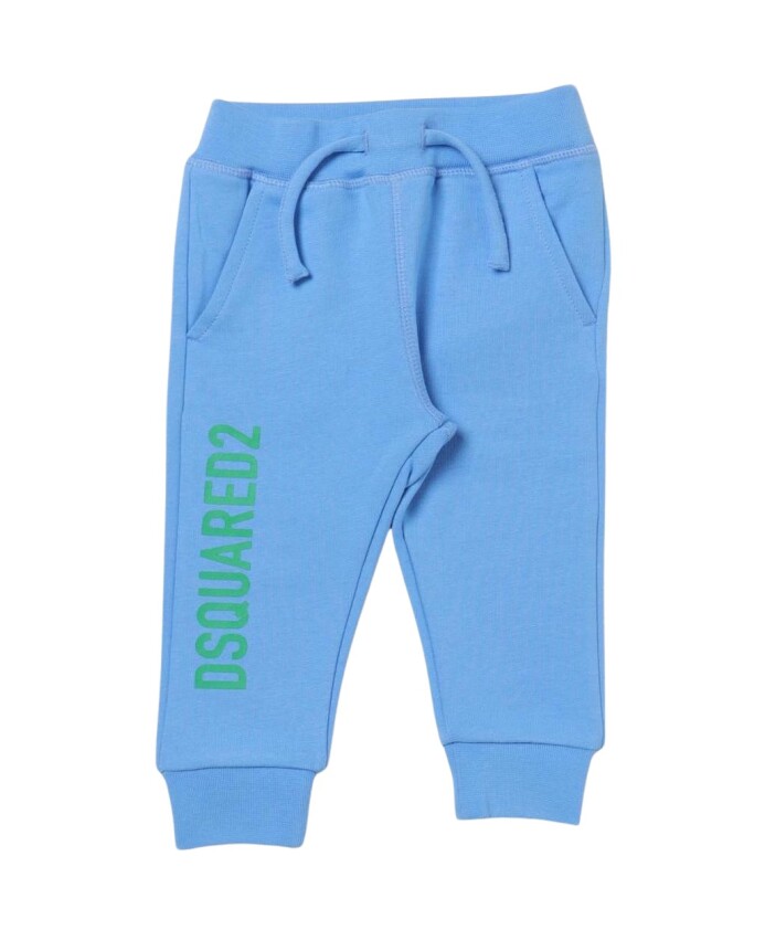 joggers-bebe-bleu-avec-logo-lateral
