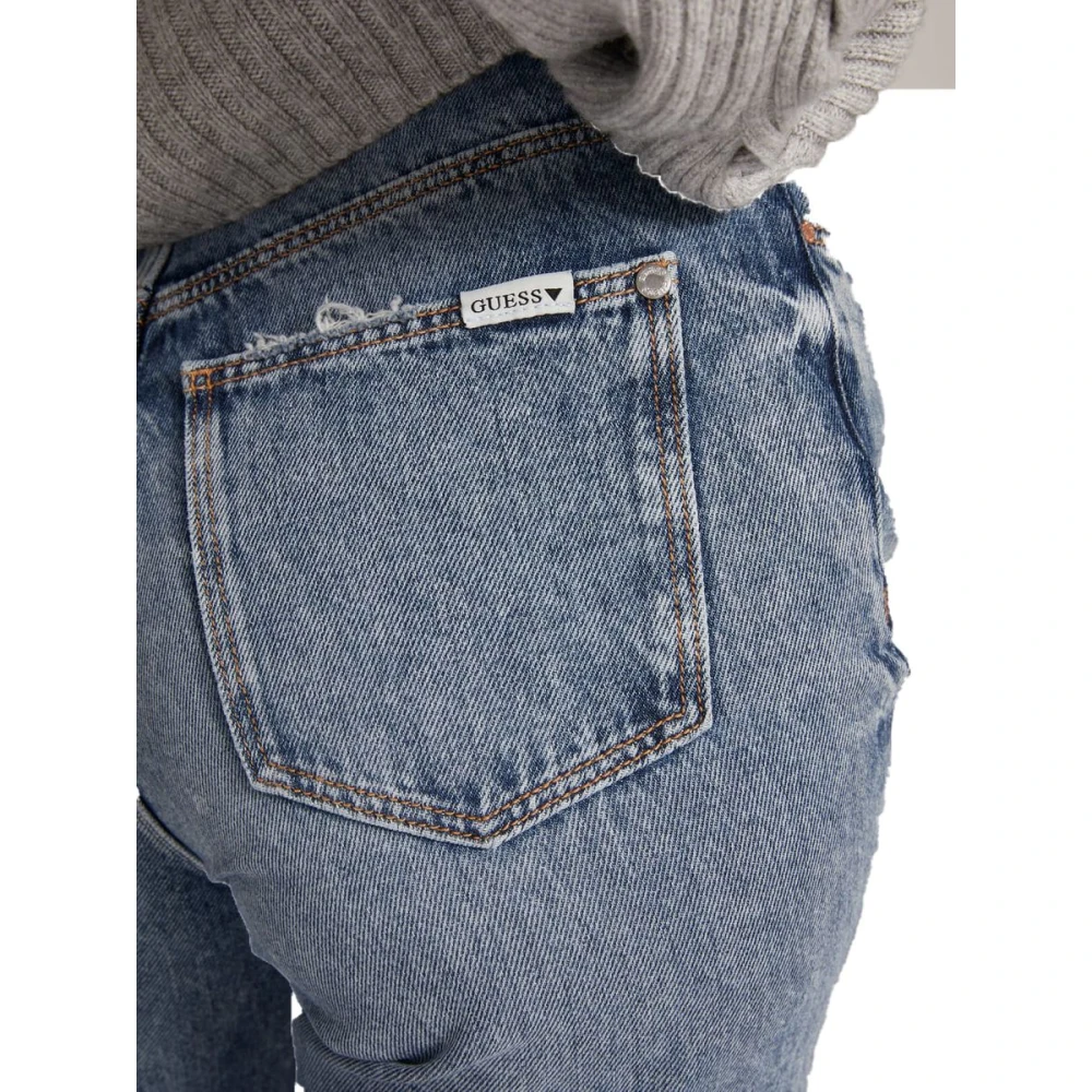 Guess Stijlvolle Broeken voor Mannen en Vrouwen Blue Dames