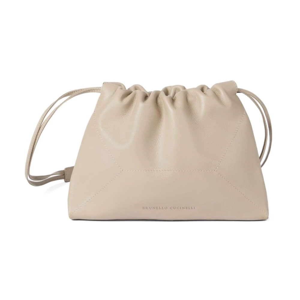 Brunello Cucinelli Women's Beige Bc Duo Shoulder Bag