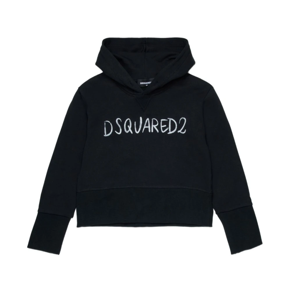 Dsquared2 Unisex Kids Black Jumper - Kids Sweatshirts - 16 Y - Kids