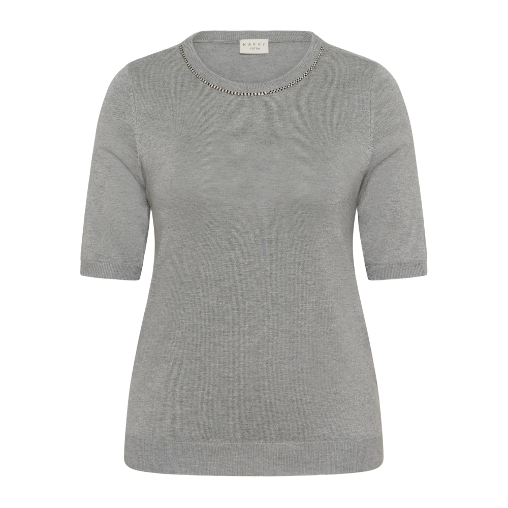Knitwear > Round-neck Knitwear - - Kaffe Curve - Modalova
