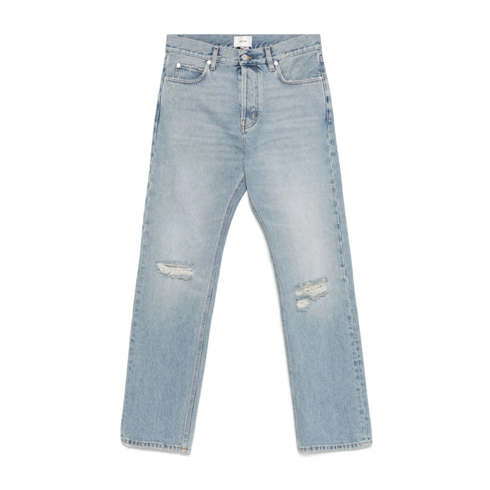 Haikure Lichtblauwe Ripped Denim Jeans Blue Heren