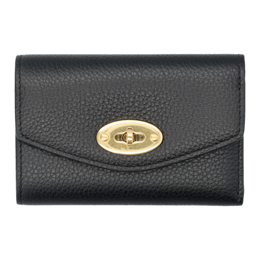 Mulberry Gevouwen Multi-Card Portemonnee Black Dames