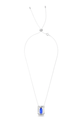 Chroma Octagon Blå Halsband