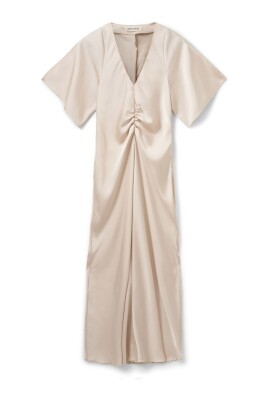 elegant-champagne-dress-with-ruched-details