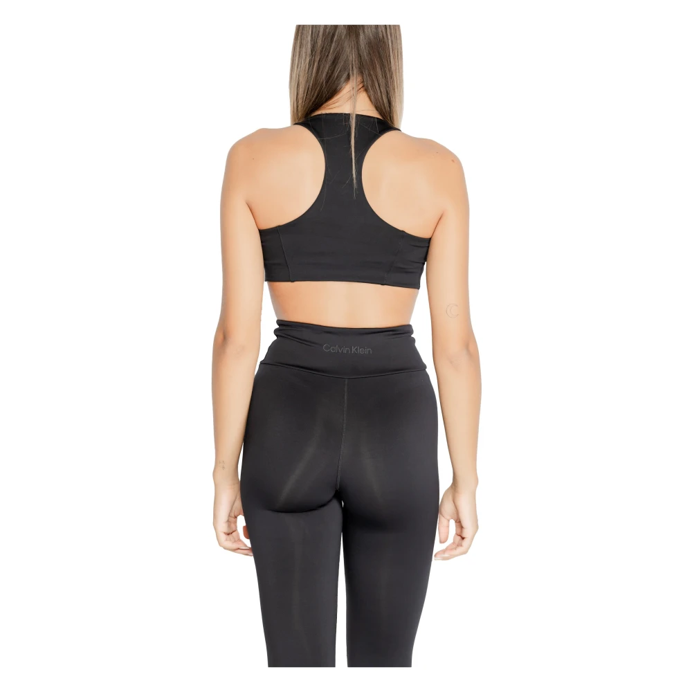 Calvin Klein Zwarte Slip On Ondergoed met Bandjes Black Dames