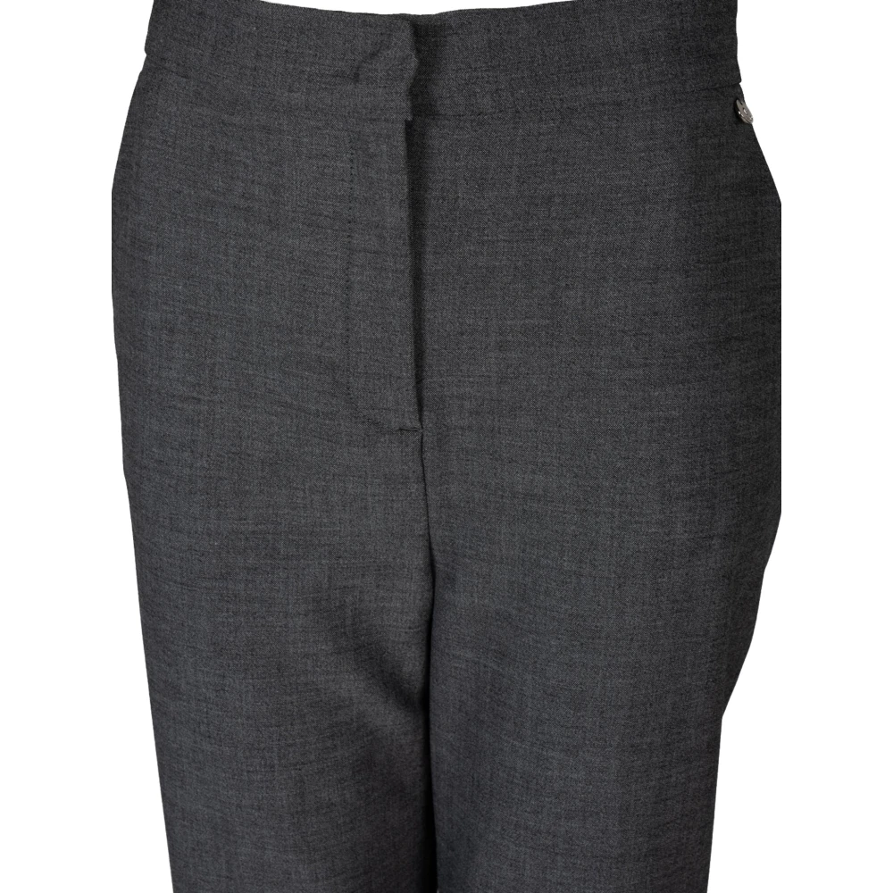 Liu Jo Elegante Slim Fit Broek Gray Dames