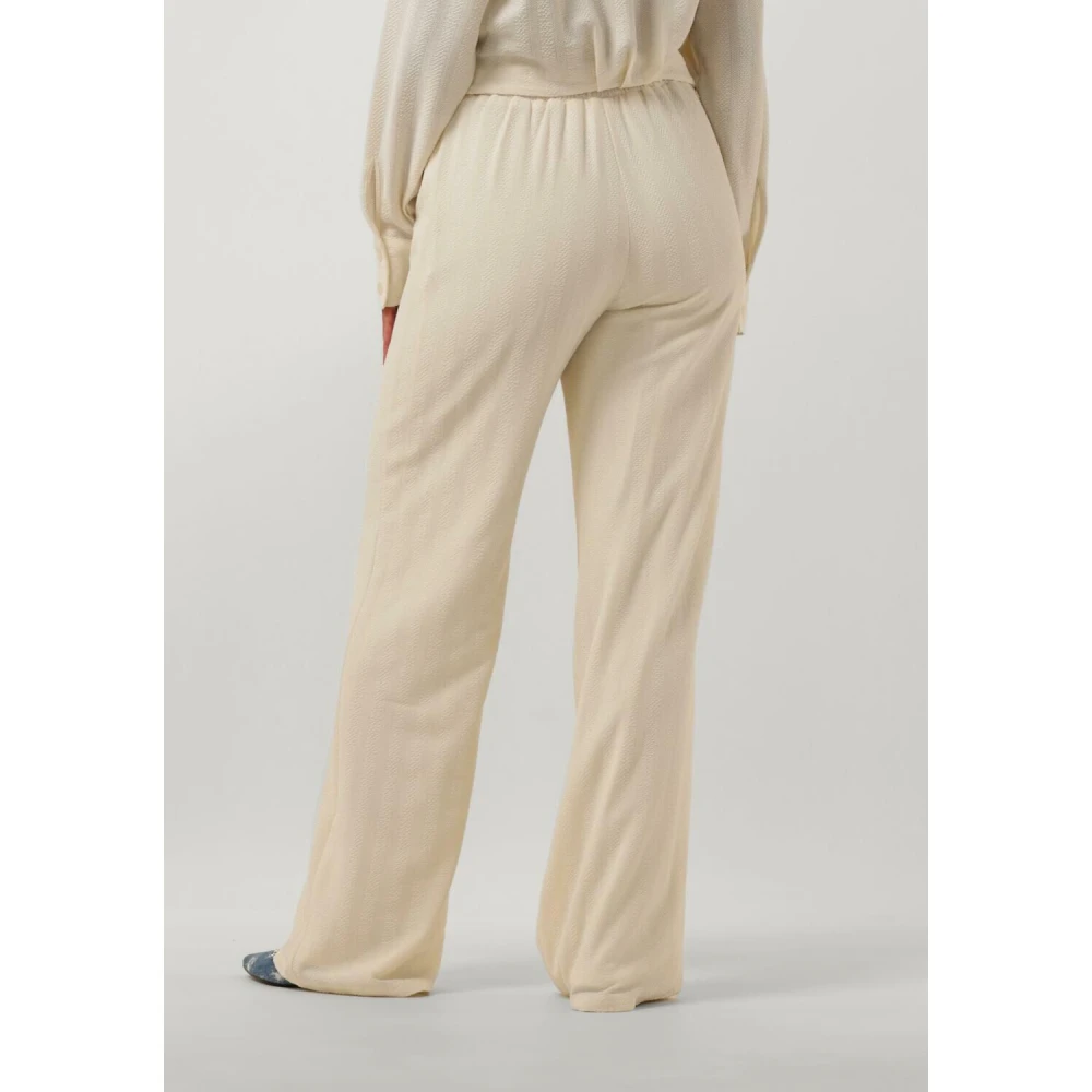 Refined Department Nova Gestreepte Broek Beige Dames