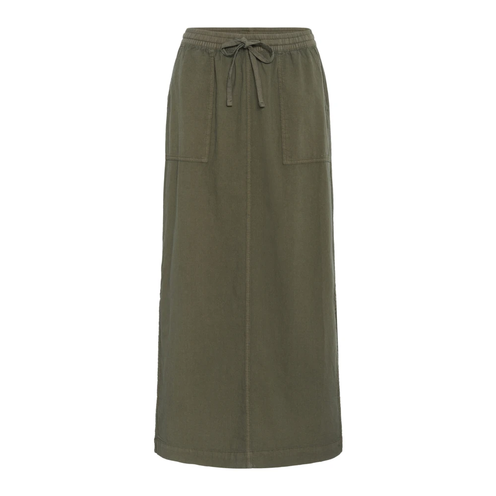 Kaffe Stijlvolle Grape Leaf Rok Green Dames
