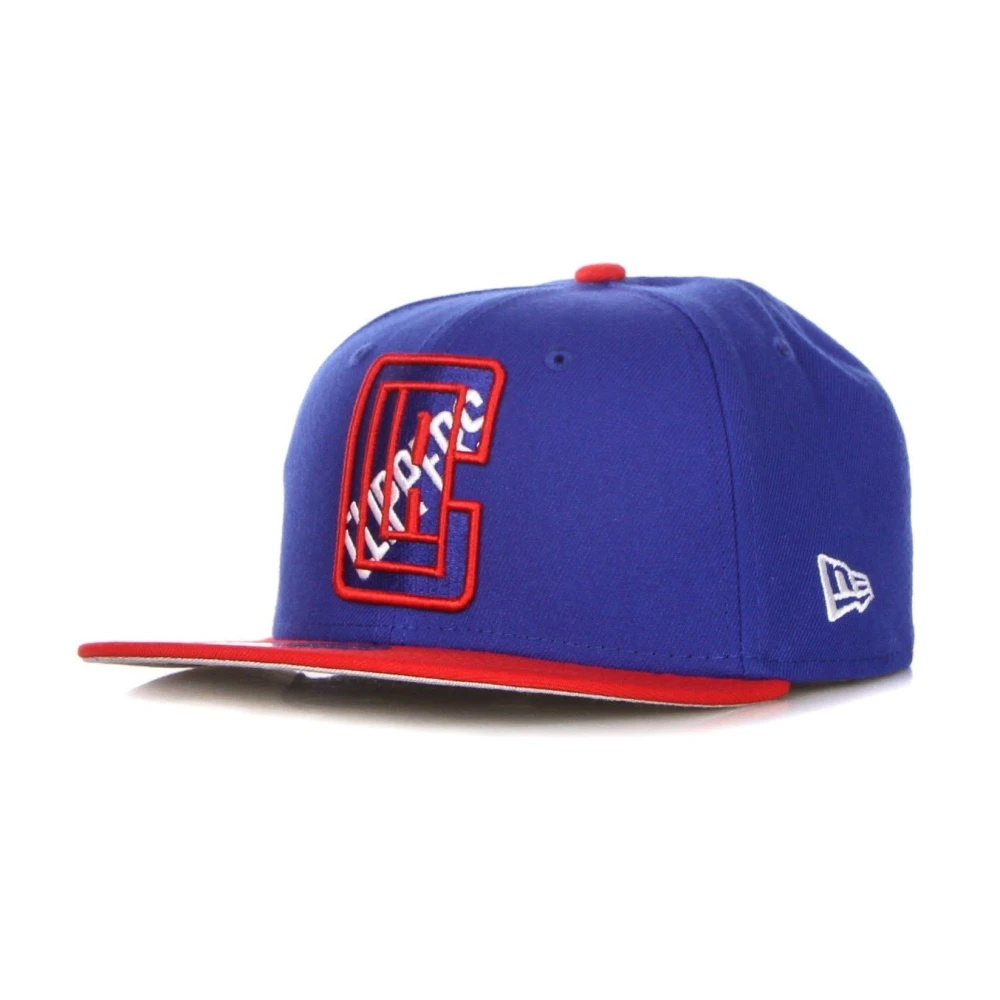 New Era Men's Blue Nba Draft Flat Visor Cap