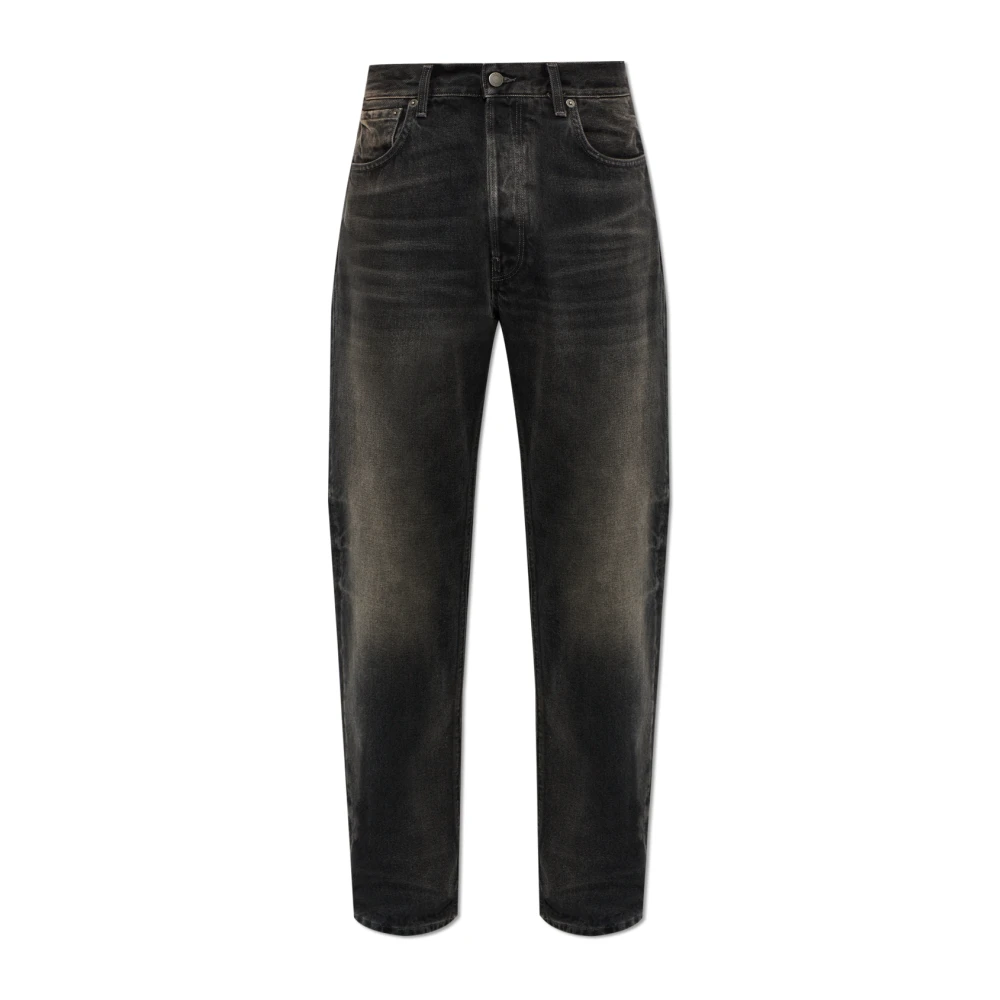 Haikure Uomo Nero Jeans, W30, New, - Immagine 4