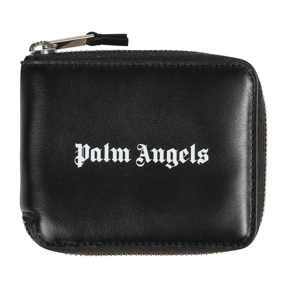 Palm Angels Stijlvolle Portemonnee voor Mannen en Vrouwen Black Heren