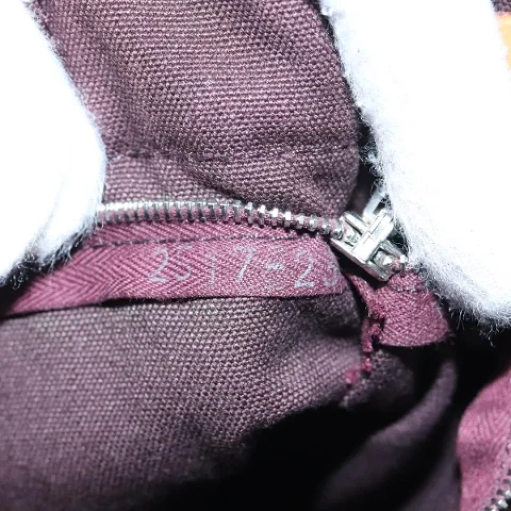 Hermès Vintage Pre-owned Canvas totes Red Dames