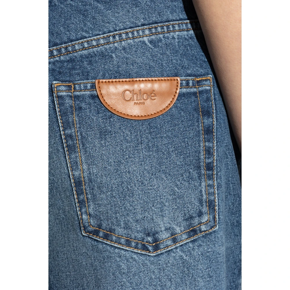 Chloé Denim shorts Blue Dames