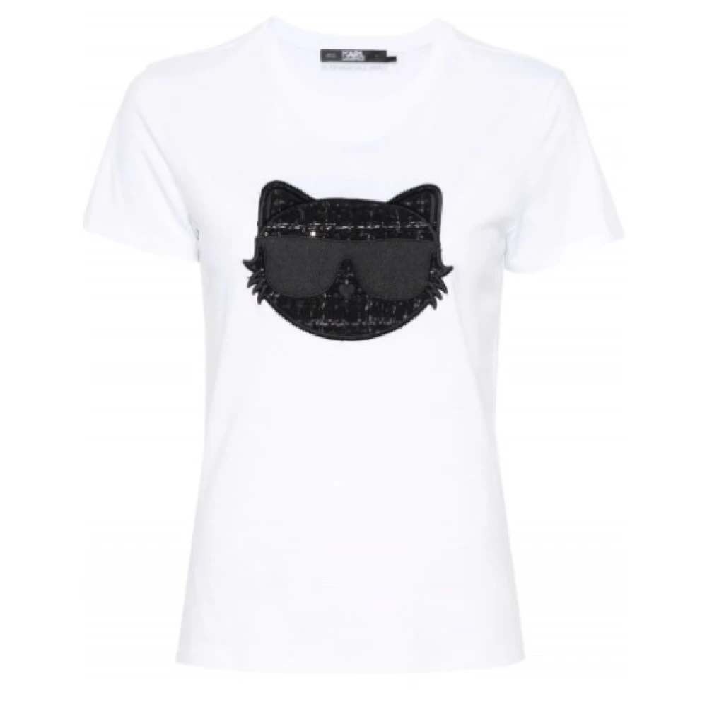 Karl Lagerfeld T-Shirts White Dames