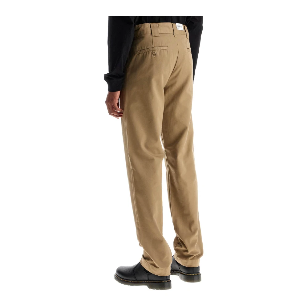 Carhartt WIP Katoenen twill master broek Beige Heren