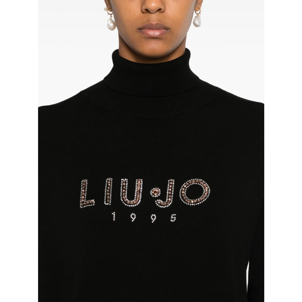 Liu Jo Zwarte Elegante Jurken Black Dames
