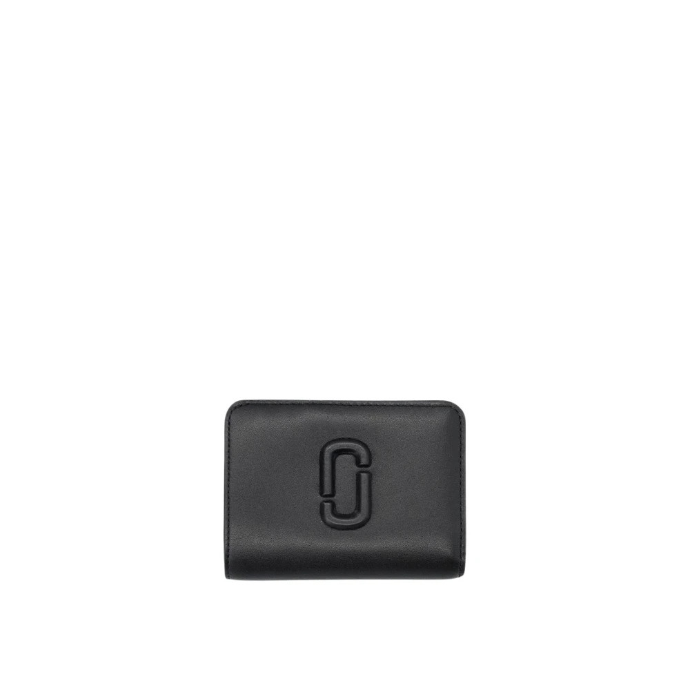 Marc Jacobs Women's Black Wallets & Cardholders, One Size, Compact Snap Wallet