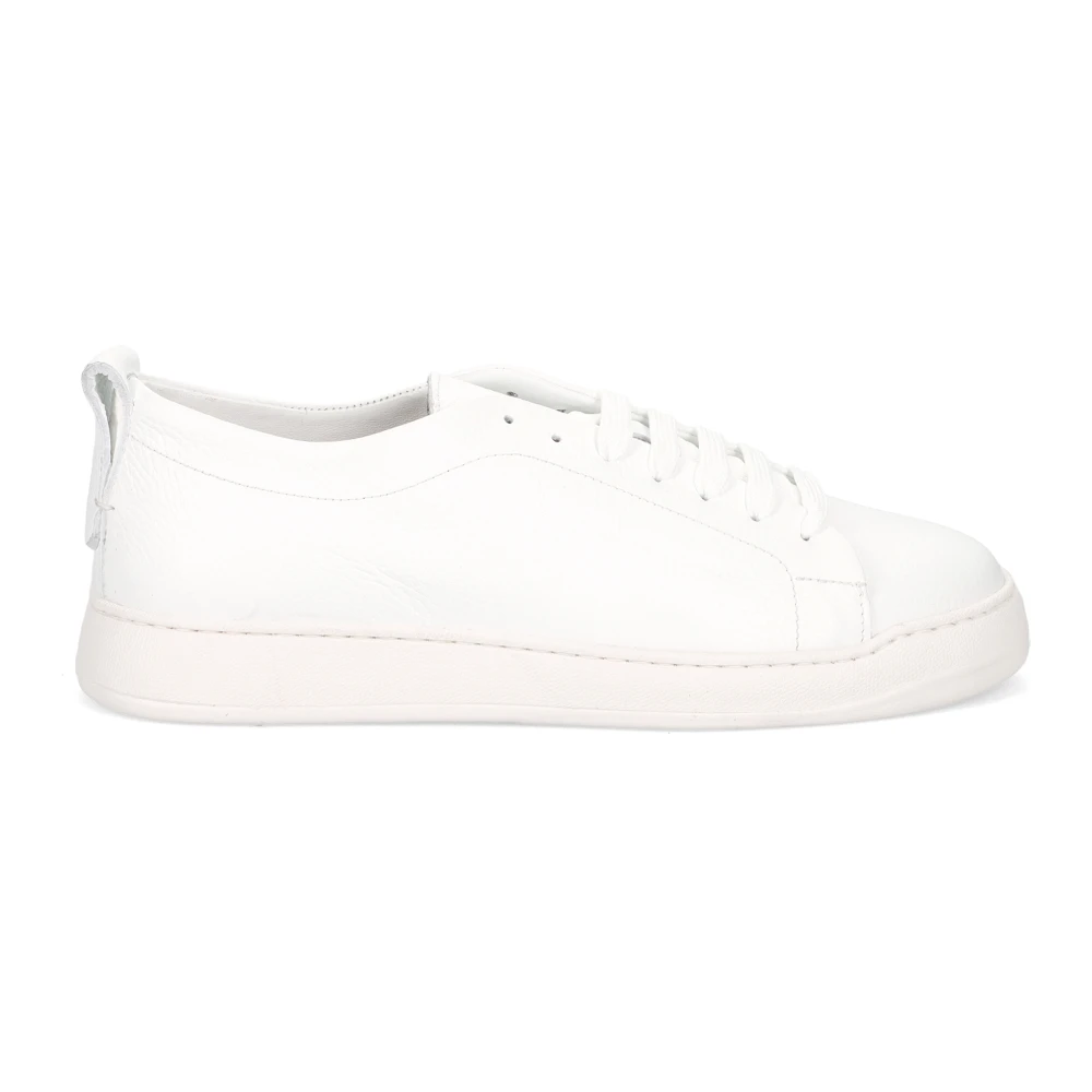 Sangiorgio Witte Casual Schoenen Handgemaakt in Italië Heren Schoenen