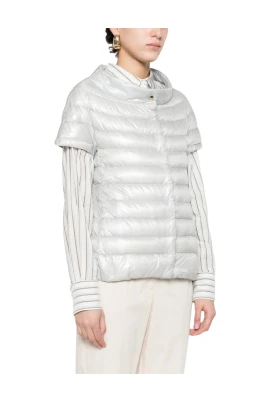 Nylon Short Down Jacket