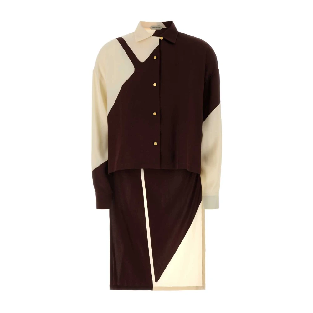 Alberta Ferretti Women's Multicolor Camicia - Shirt Dresses - S - Dresses