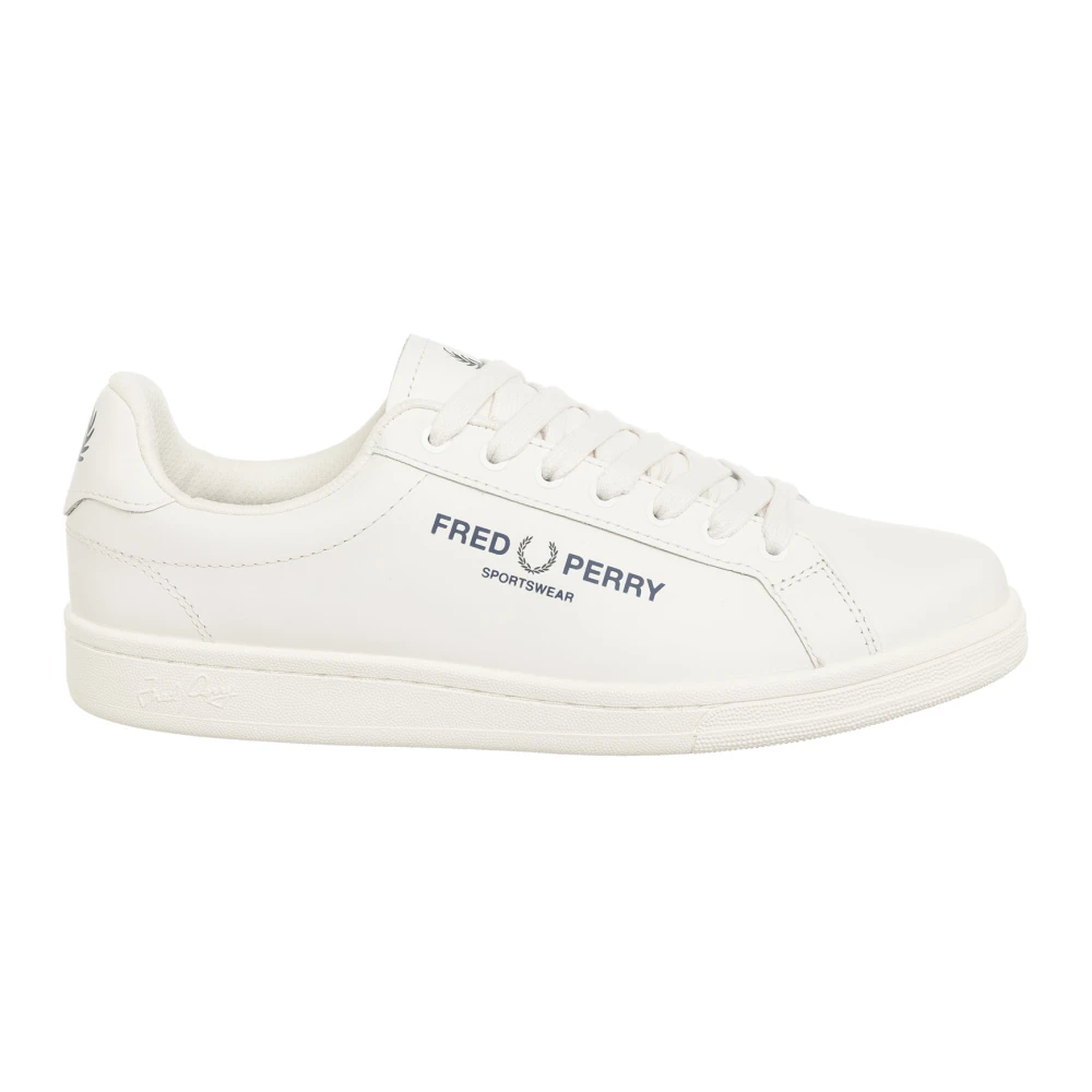 Fred Perry Enkla B721 Sneakers med Snörning White, Herr