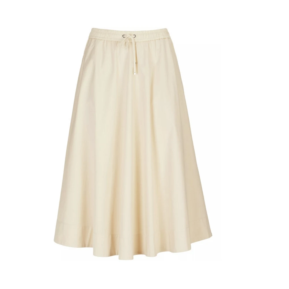RAFFAELLO ROSSI Elegante Rok Sela Rok Beige Dames