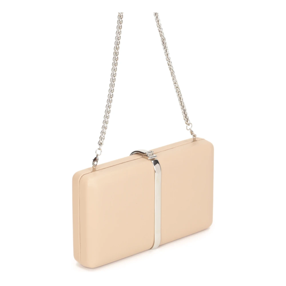 Kazar Dames beige clutch tas Beige Dames
