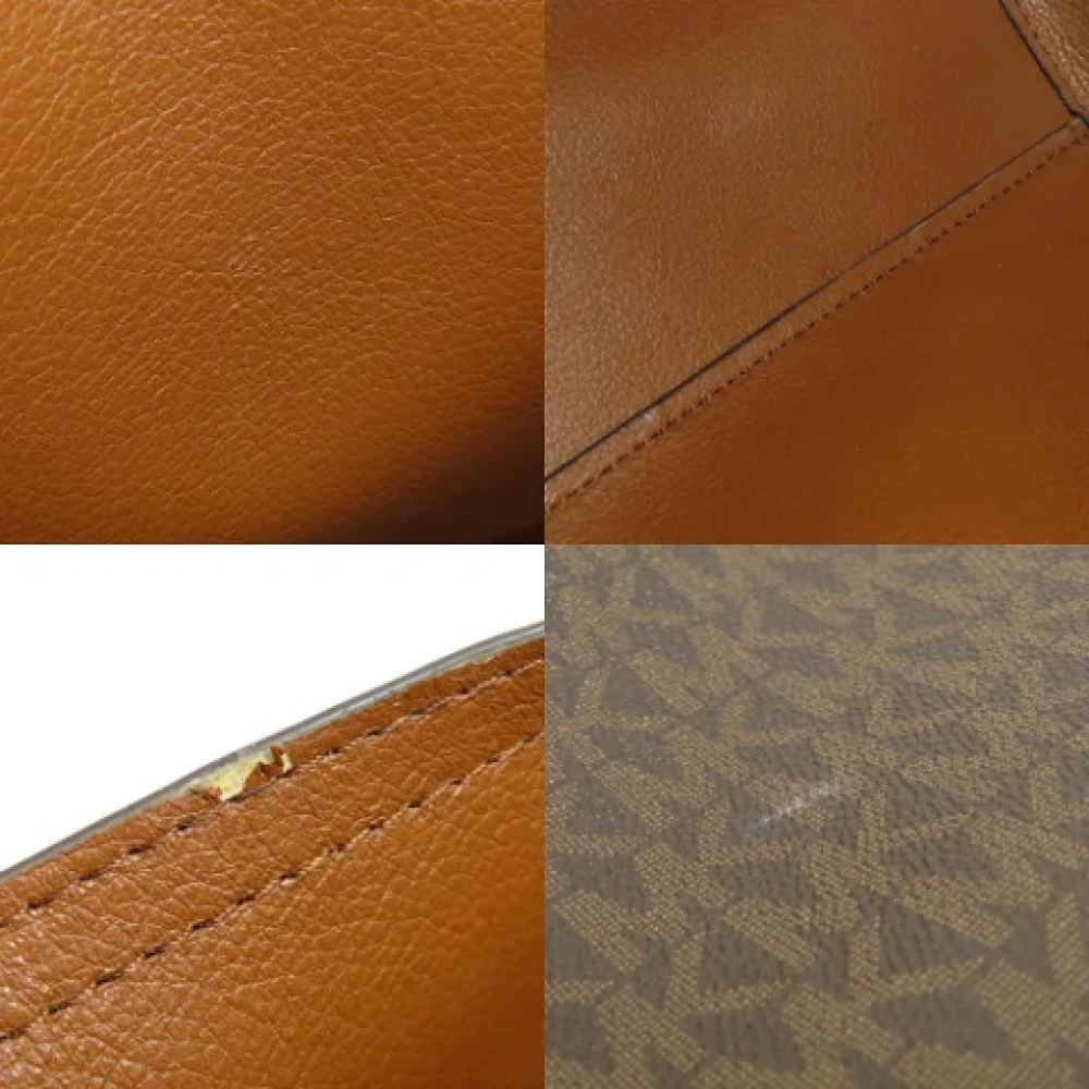 Michael Kors Pre-owned Fabric totes Brown Dames