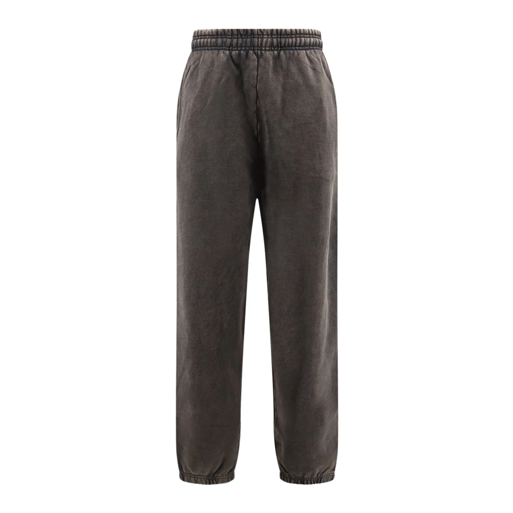 Entire Studios Femme Noir Pantalons, Taille: 42 Fr Pantalon De Survêtement En Coton À Taille Élastiquée