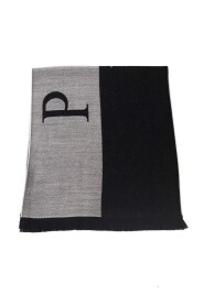 Gray Wool Scarf